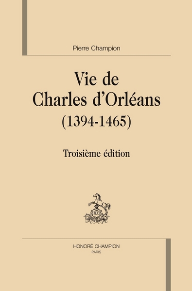 Image de Vie de Charles d'Orléans - 1394-1465