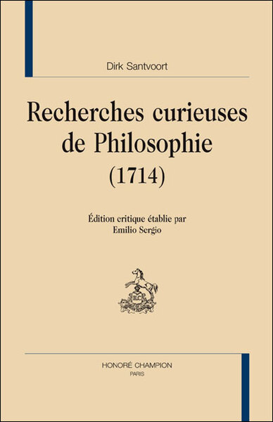 Picture of Recherches curieuses de philosophie 1714