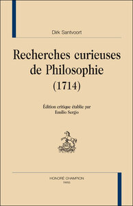Picture of Recherches curieuses de philosophie 1714