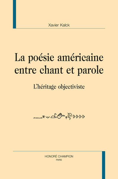 Picture of POÉSIE AMÉRICAINE ENTRE CHANT ET PAROLE