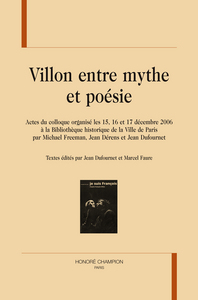 Picture of Villon entre mythe et poésie