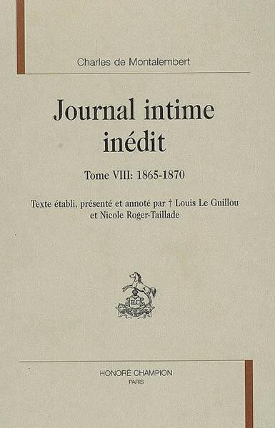 Picture of Journal intime inédit T8 et dernier