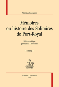 Picture of MÉMOIRES OU HISTOIRE DES SOLITAIRES DE PORT-ROYAL 2 VOLS