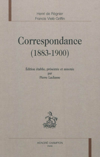 Picture of Correspondance - 1883-1900