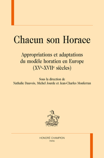 Image de CHACUN SON HORACE