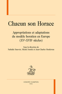 Image de CHACUN SON HORACE