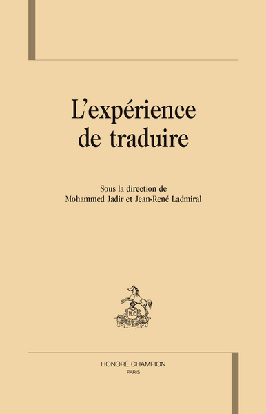 Image de L'expérience de traduire