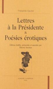 Image de Lettres à la Présidente et poésies érotiques