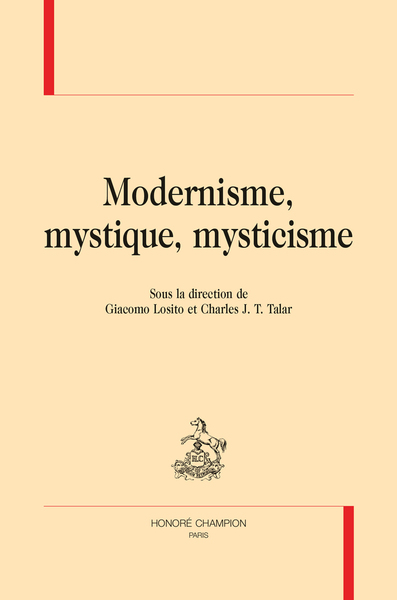 Picture of Modernisme, mystique, mysticisme