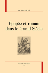 Picture of ÉPOPÉE ET ROMAN DANS LE GRAND SIÈCLE