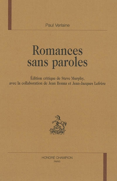 Image de Romances sans paroles