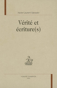 Image de Vérité et écriture(s)