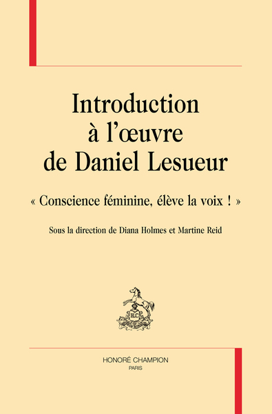 Picture of Introduction à l'œuvre de Daniel Lesueur
