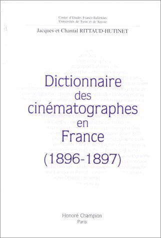 Picture of Dictionnaire des cinématographes en France, 1896-1897
