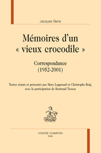 Picture of Mémoires d’un « vieux crocodile »