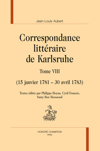 Picture of Correspondance littéraire de Karlsruhe, T8 [et fin]