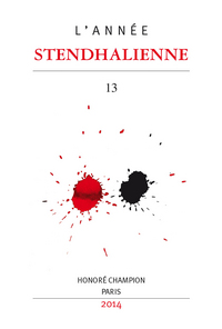 Image de L’Année stendhalienne N° 13 - 2014