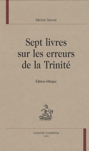 Picture of Sept livres sur les erreurs de la Trinité