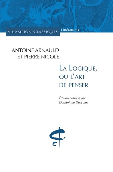 Picture of La Logique ou l'art de penser