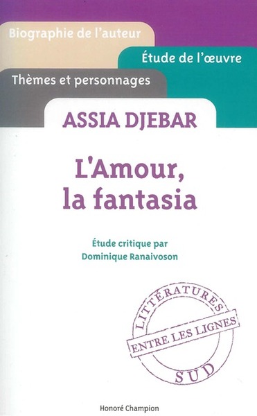 Picture of L'Amour la fantasia d'Assia Djebar