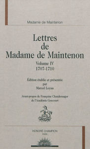 Picture of Lettres de madame de Maintenon T4