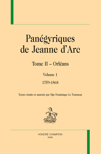Picture of Panégyriques de Jeanne d'Arc. Tome II (3 volumes)
