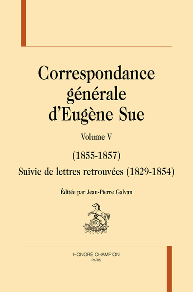 Picture of Correspondance générale.T5 (1855-1857)