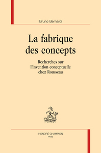Picture of La fabrique des concepts