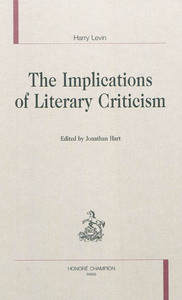 Image de The implications of literary criticism