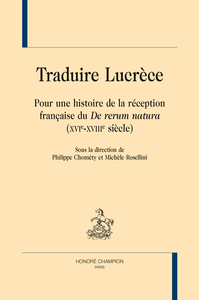Picture of Traduire Lucrèce