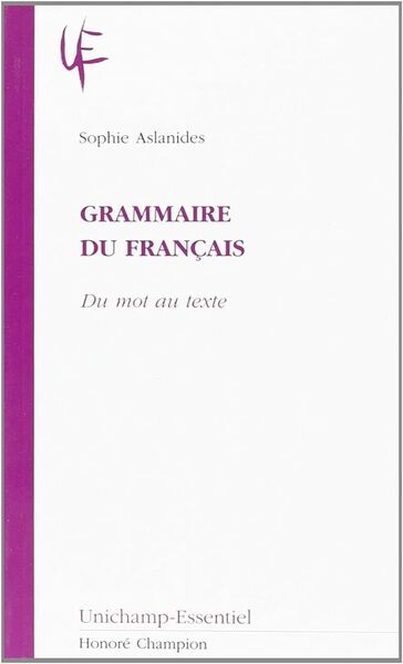 Image de Grammaire du français