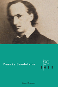 Picture of revue L’année Baudelaire N° 29 - 2025