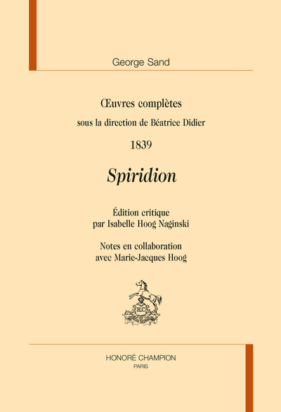 Picture of Spiridion - 1839