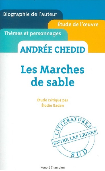 Picture of Les Marches de sable d'Andrée Chedid