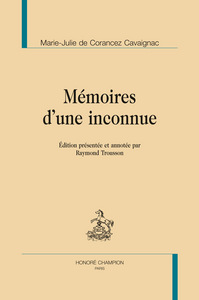 Image de Mémoires d'une inconnue