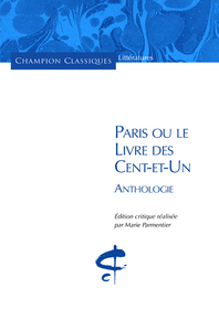 Picture of Paris ou le Livre des Cents-et-un. Anthologie. Sou