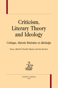 Image de Criticism, Literary Theory and Ideology