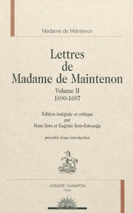 Picture of Lettres de madame de Maintenon T2