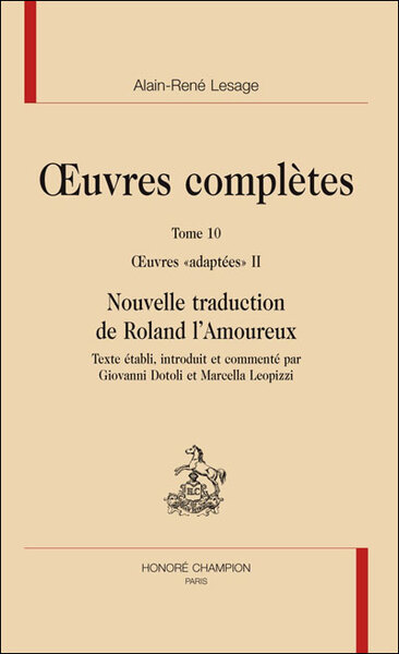 Image de Nouvelle traduction de Roland l'Amoureux
