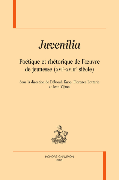 Picture of Juvenilia