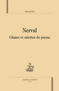 Picture of Nerval - glanes et miettes de presse