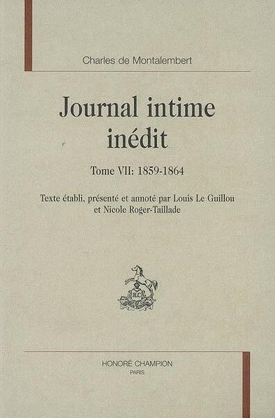 Image de Journal intime inédit T7 : 1859-1864