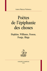Image de Poètes de l'épiphanie des choses