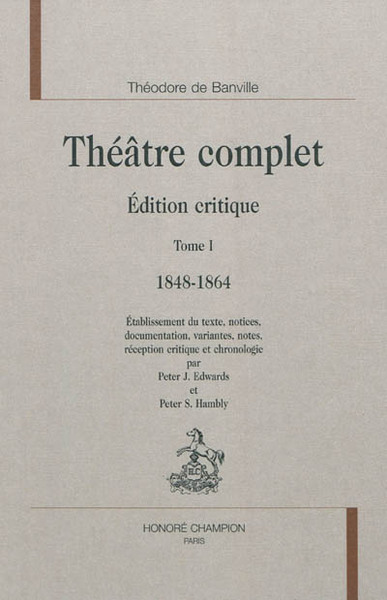 Picture of Théâtre complet T1 : 1848-1864