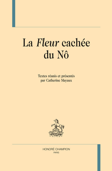 Image de La fleur cachée du nô