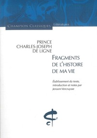 Picture of Fragments de l'histoire de ma vie