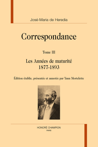 Picture of Correspondance T3 : Les années de maturité 1877-1893