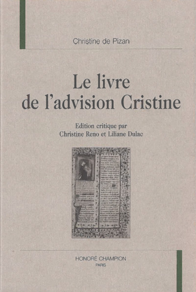 Picture of Le livre de l'advision Cristine