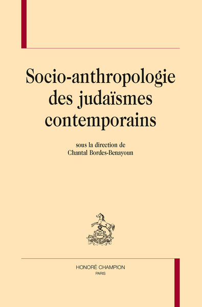 Picture of Socio-anthropologie des judaïsmes contemporains