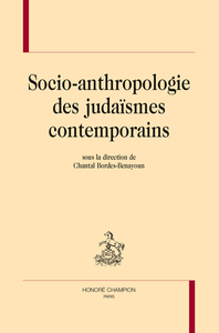 Picture of Socio-anthropologie des judaïsmes contemporains